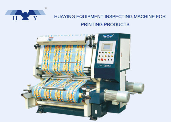qualità  Floating Roller System Inspection Rewinding Machine With Touch Screen fabbrica