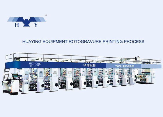 qualità  Computer Color Register Rotogravure Printing Machine Max Working Speed 185 m/min Solvent-based fabbrica