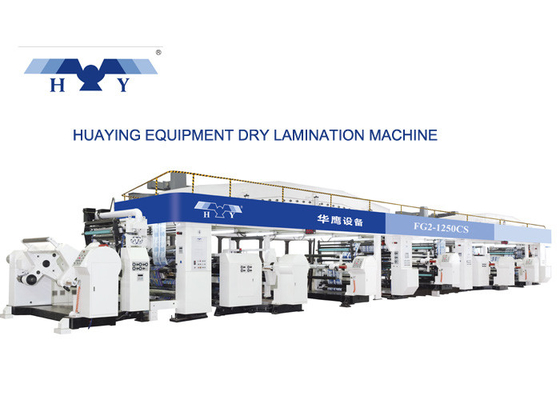 Linea combinata macchina di rivestimento della laminazione, macchina della laminazione basata solvente
